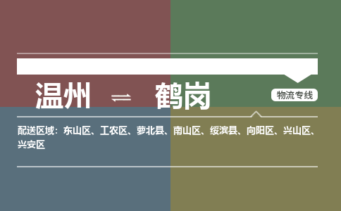 温州到鹤岗向阳区物流专线