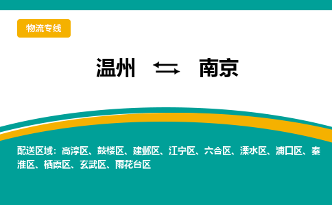 温州到南京栖霞区物流专线